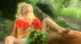 Cris Bel giving the ass in the enchanted forest