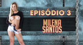 The hot blonde of Milena Santos is back