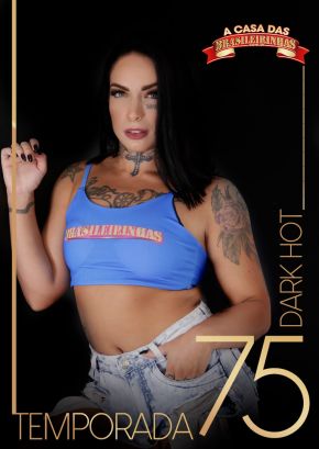 A morena tatuada Dark Hot entregou tudo na sua semana na casa