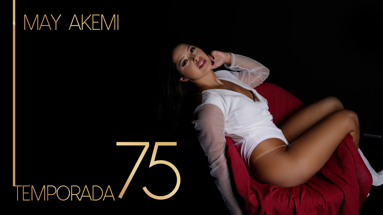Depois de levar a faixa de Miss Brasileirinhas a novata gostosa May Akemi voltou ao reality show pornô para a felicidade dos assinantes tarados