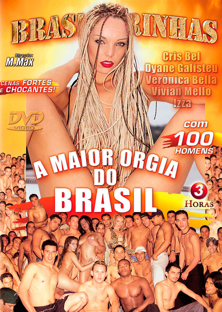 Capa frente do filme A Maior Orgia Do Brasil