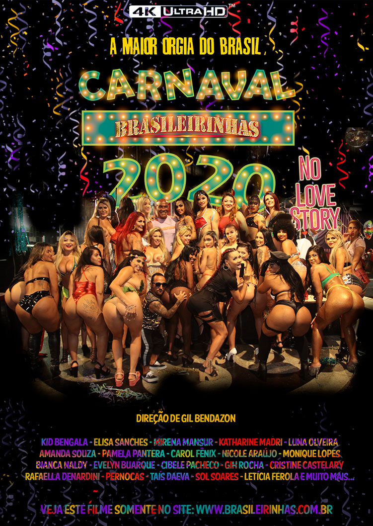 Capa Hard do filme Carnaval Brasileirinhas 2020