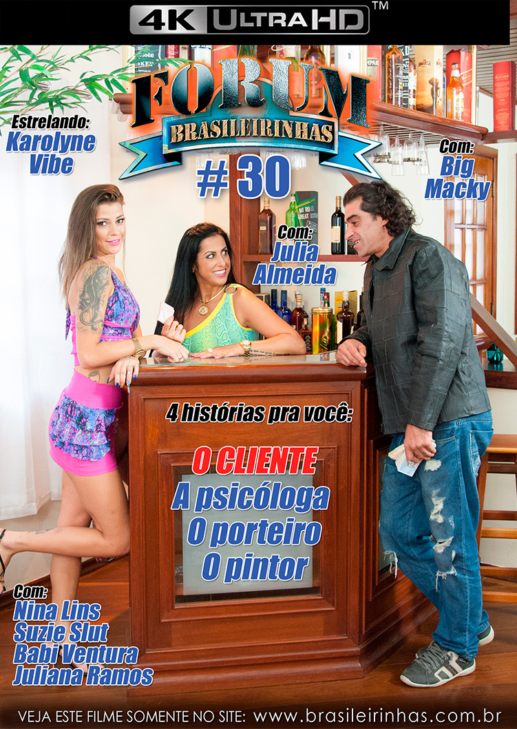 Capa frente do filme Forum Brasileirinhas 30 4k