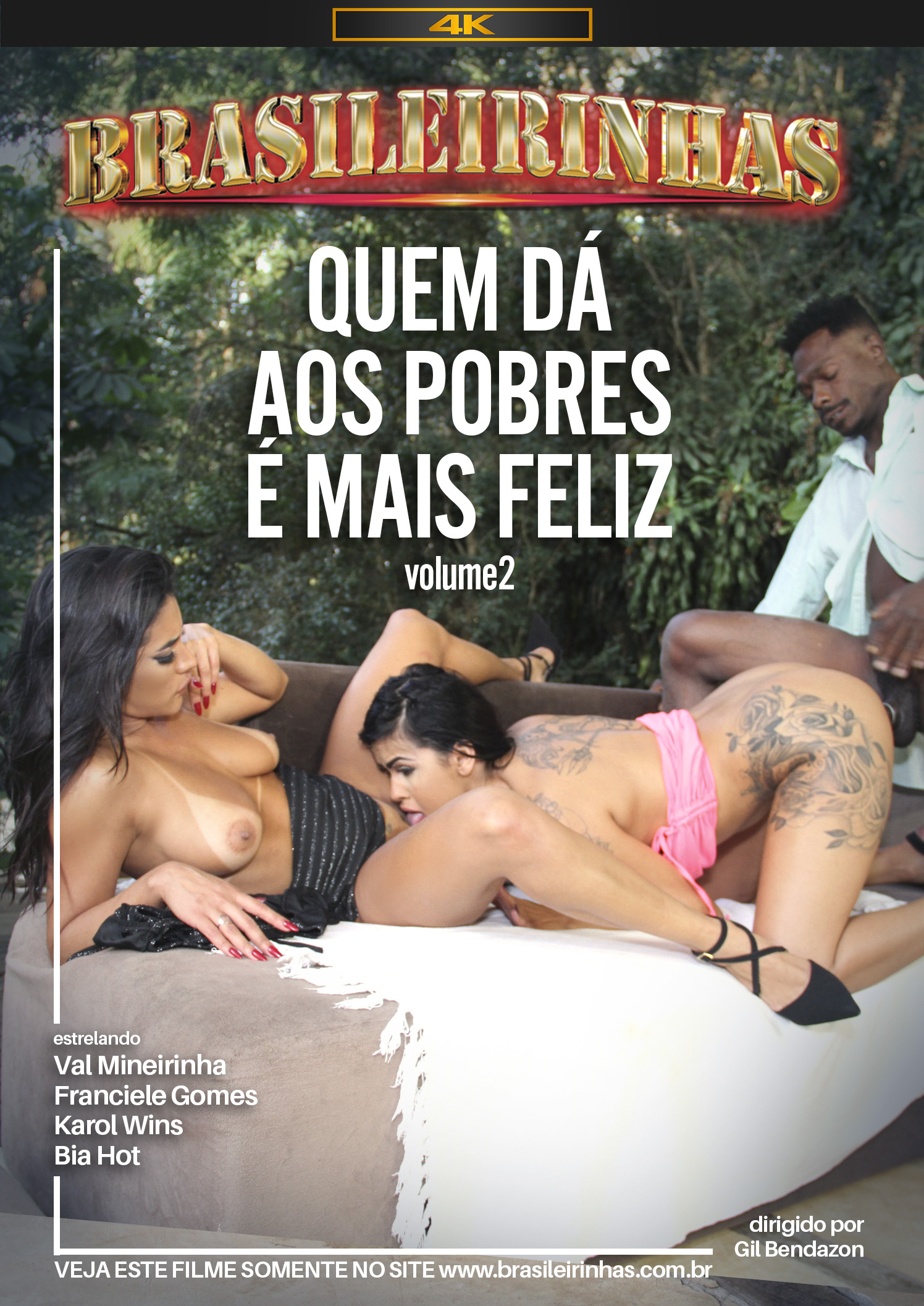 Capa frente do filme Quem Dá aos Pobres é Mais Feliz 2