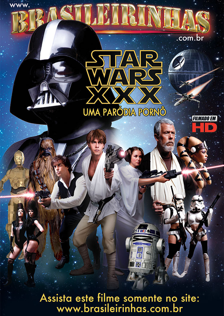 Capa frente do filme Star Wars XXX