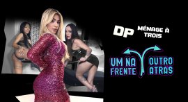 Um na frente e outro atrás